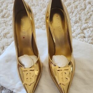 Burberry Gold Women's Shoes